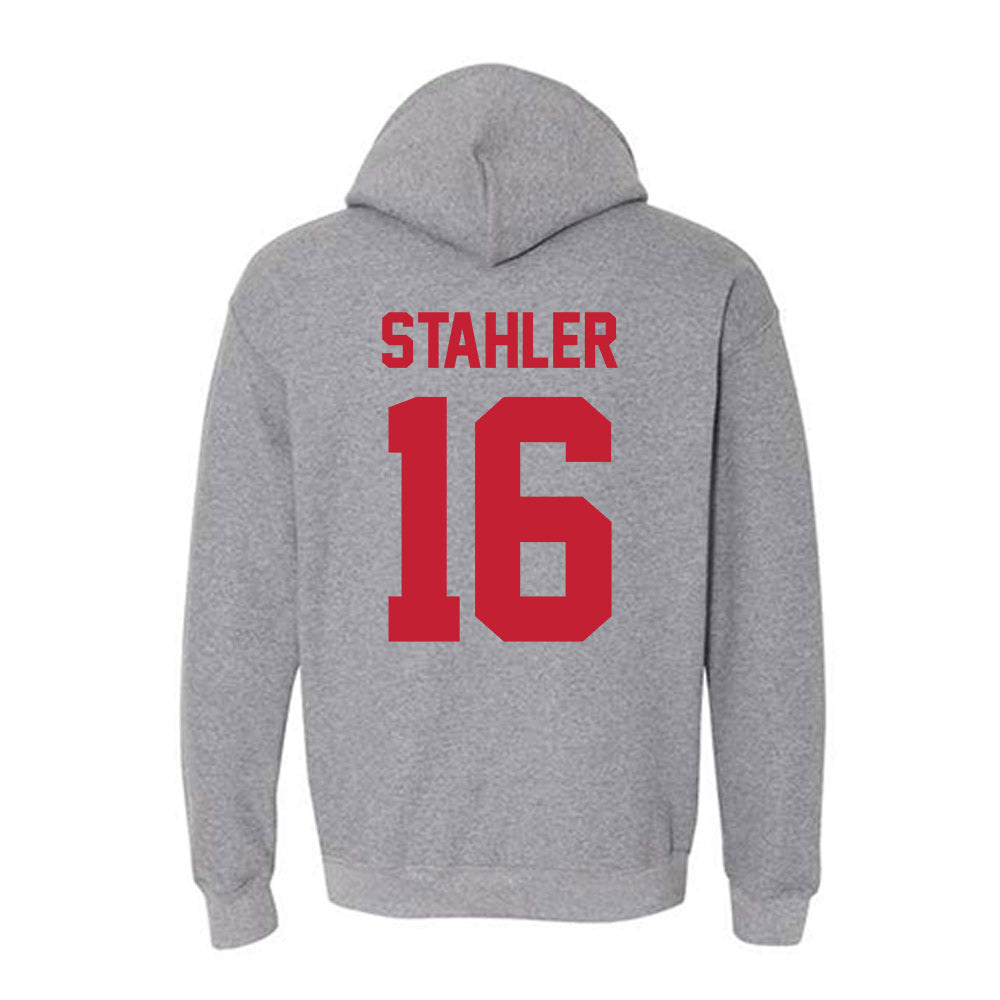 Ohio State - NCAA Women's Volleyball : Mia Stahler - Hooded Sweatshirt-1