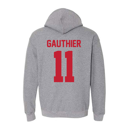 Ohio State - NCAA Women's Volleyball : Navea Gauthier - Hooded Sweatshirt-1