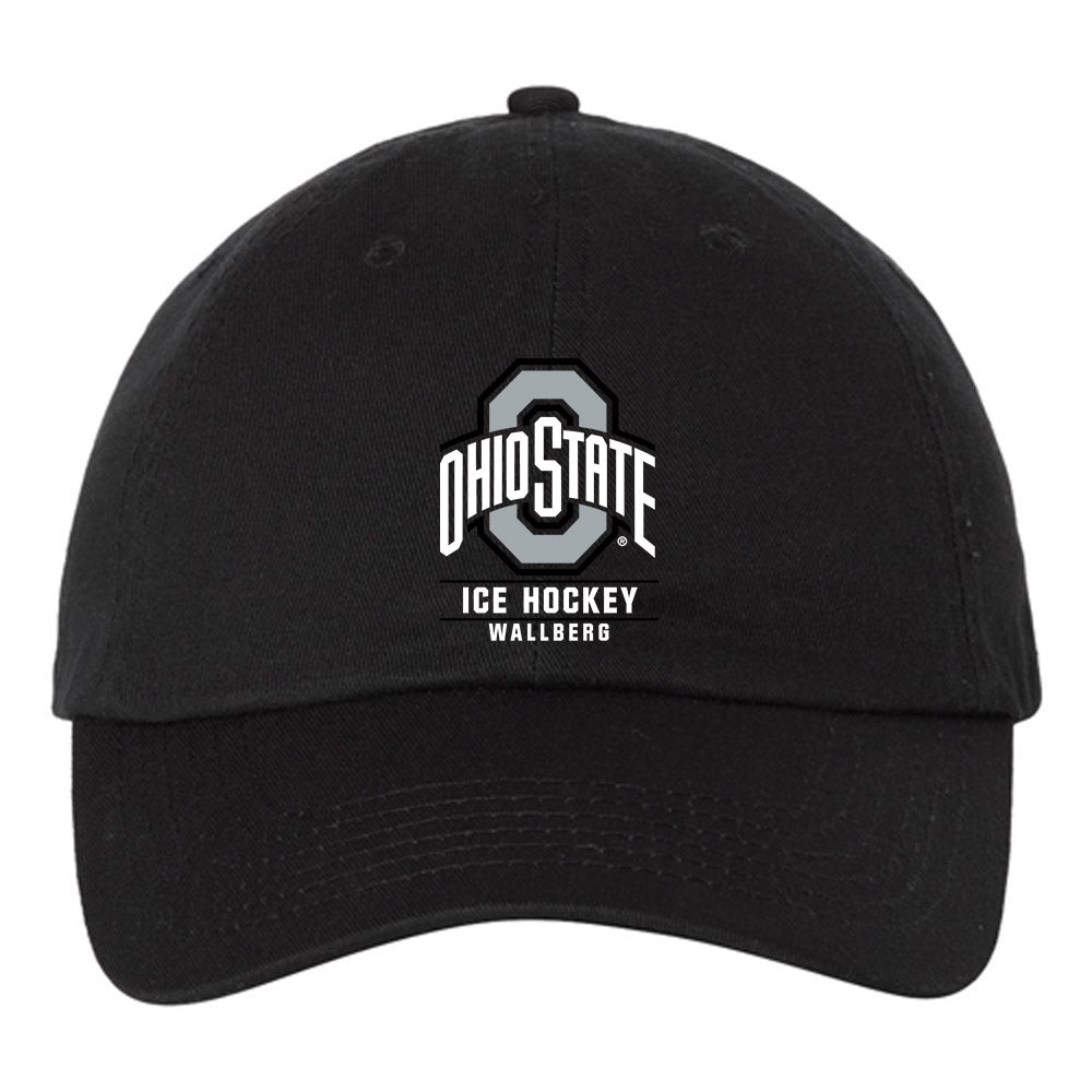 Ohio State - NCAA Men's Ice Hockey : Theo Wallberg - Dad Hat