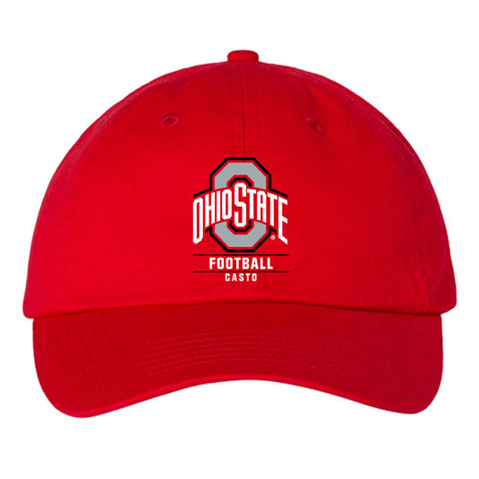 Ohio State - NCAA Football : Cade Casto - Dad Hat