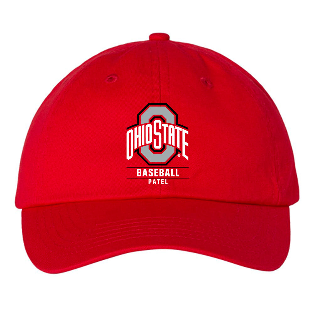 Ohio State - NCAA Baseball : Sahil Patel - Dad Hat