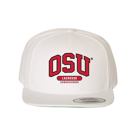 Ohio State - NCAA Women's Lacrosse : Camille Samarasinghe - Snapback Hat-0