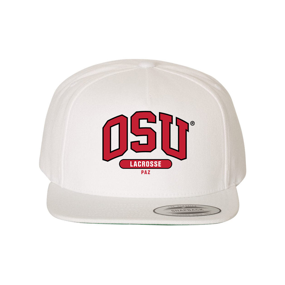 Ohio State - NCAA Women's Lacrosse : Maddy Paz - Snapback Hat-0