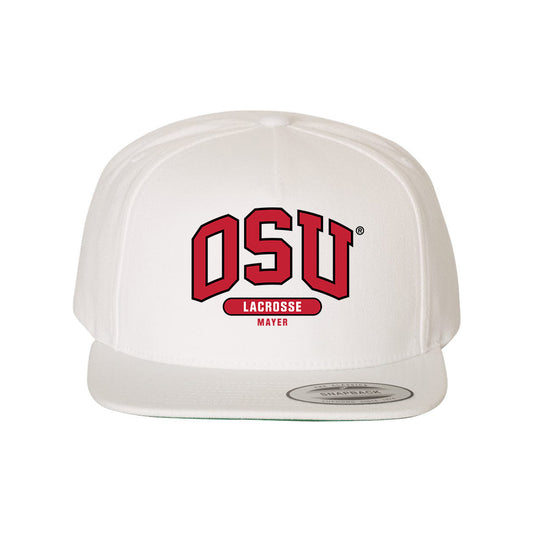 Ohio State - NCAA Men's Lacrosse : Ben Mayer - Snapback Hat-0