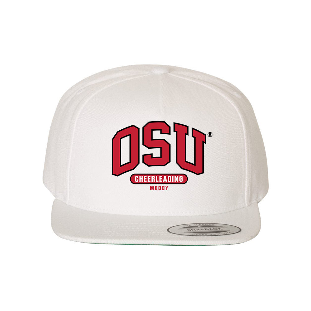 Ohio State - NCAA Cheerleading : Jeffrey Moody - Snapback Hat-0
