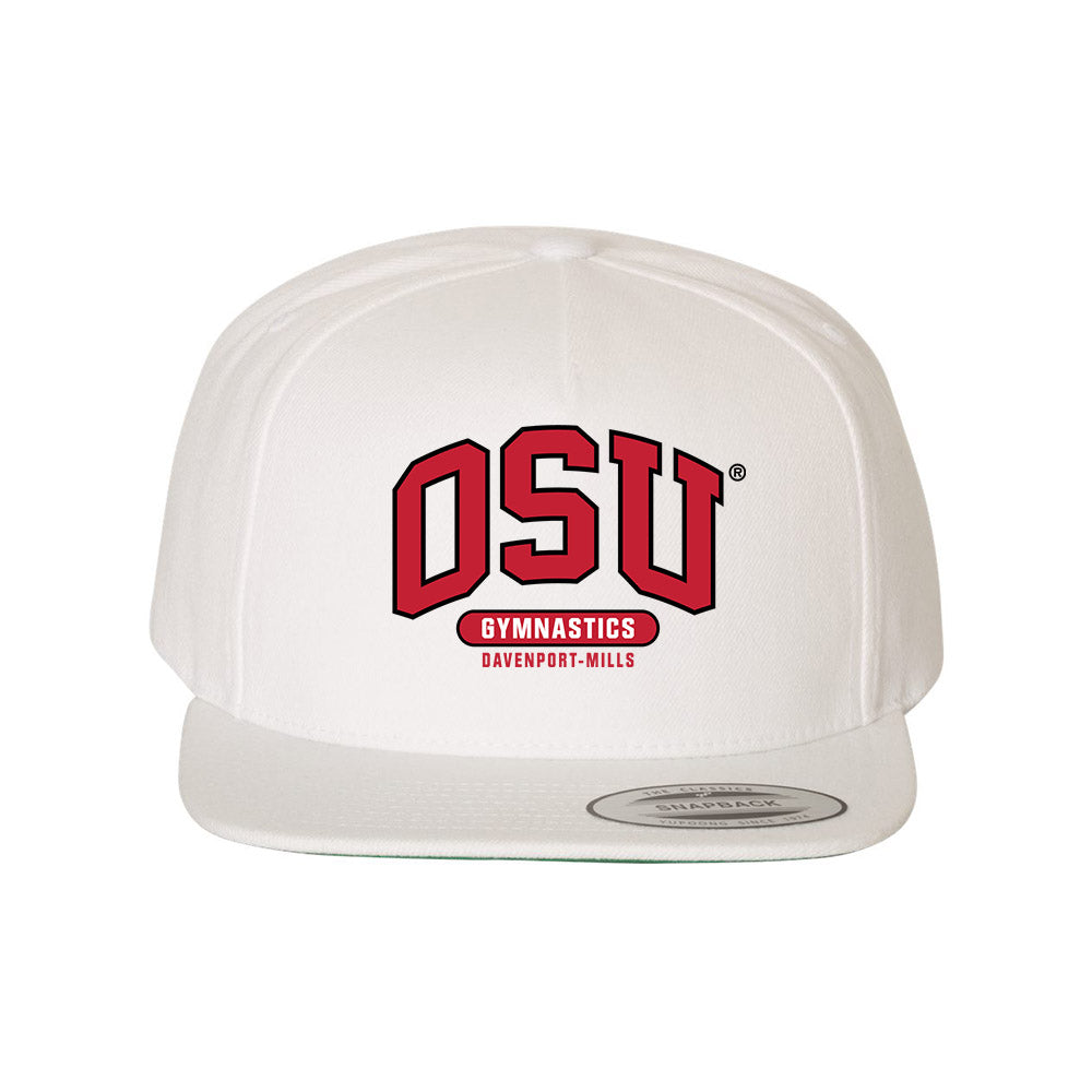 Ohio State - NCAA Men's Gymnastics : Chase Davenport-Mills - Snapback Hat-0
