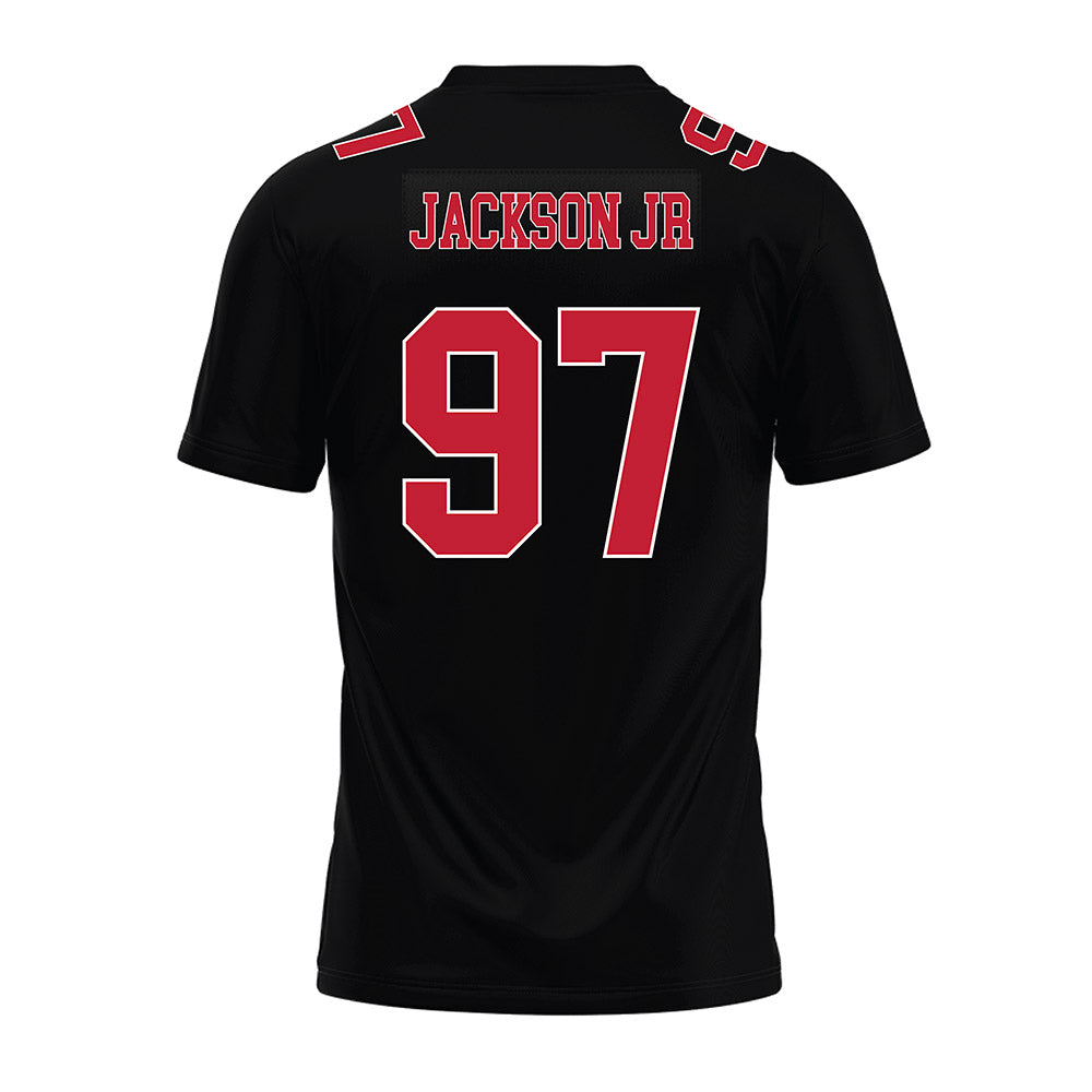 Ohio State - NCAA Football : Kenyatta Jackson Jr - Black Premium Football Jersey