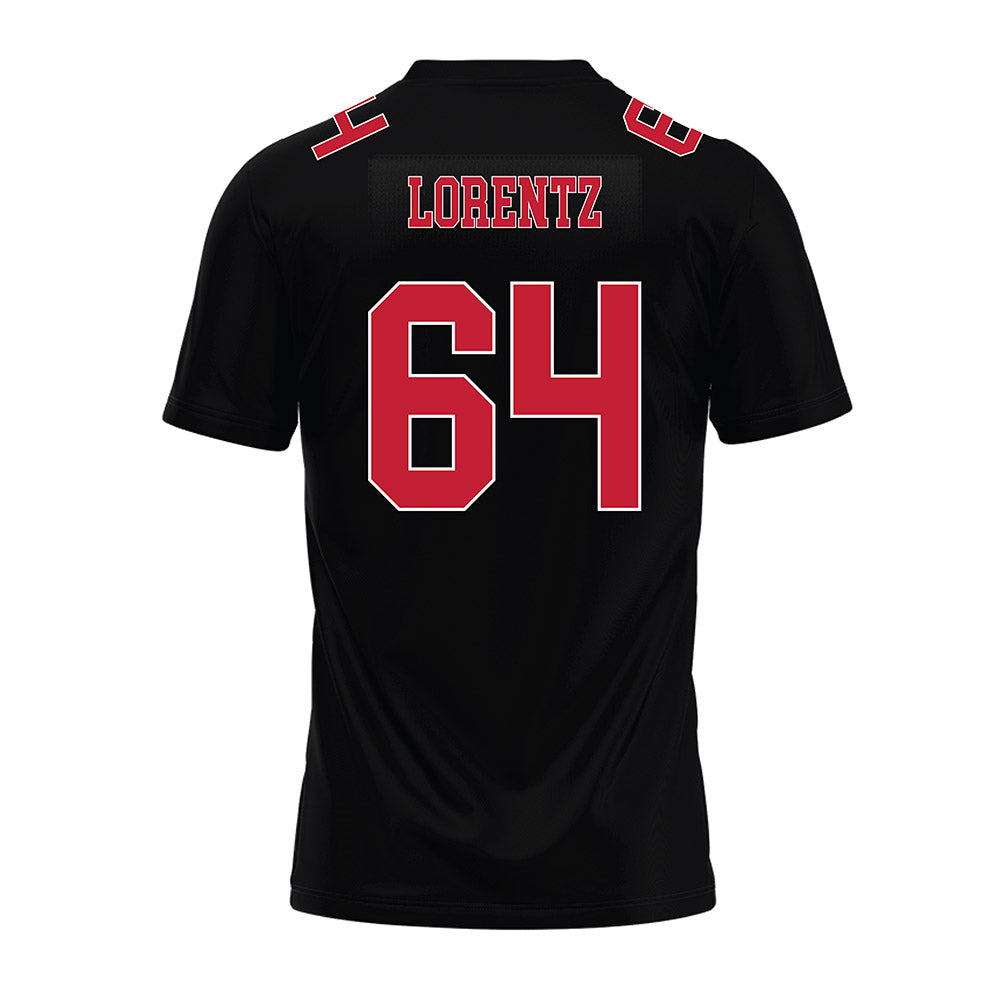 Ohio State - NCAA Football : Simon Lorentz - Black Premium Football Jersey