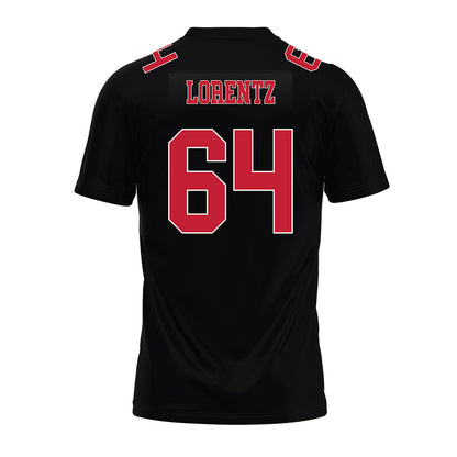 Ohio State - NCAA Football : Simon Lorentz - Black Premium Football Jersey