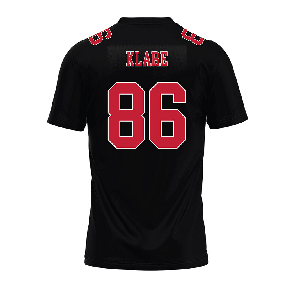 Ohio State - NCAA Football : Max Klare - Black Premium Football Jersey-1