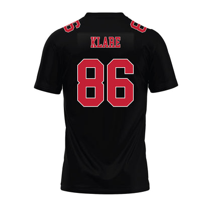 Ohio State - NCAA Football : Max Klare - Black Premium Football Jersey-1