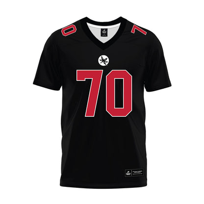 Ohio State - NCAA Football : Josh Fryar - Black Premium Football Jersey