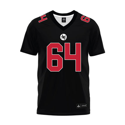 Ohio State - NCAA Football : Simon Lorentz - Black Premium Football Jersey