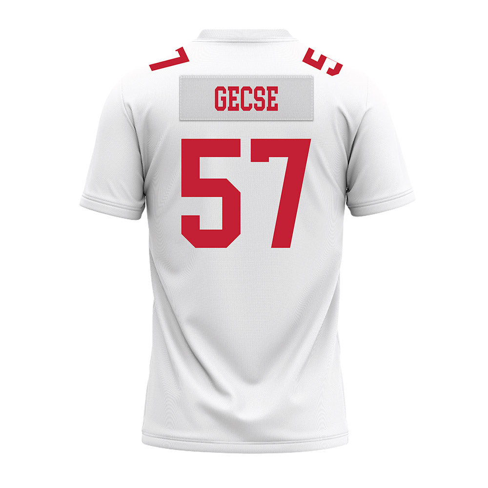 Ohio State - NCAA Football : Ian Gecse - White Premium Football Jersey-1
