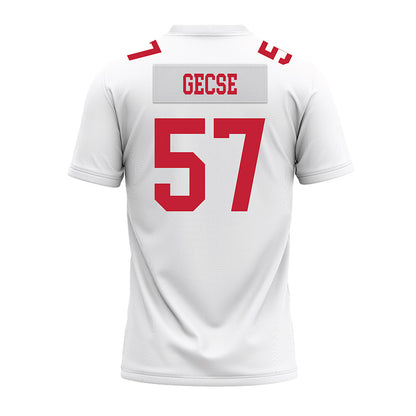 Ohio State - NCAA Football : Ian Gecse - White Premium Football Jersey-1