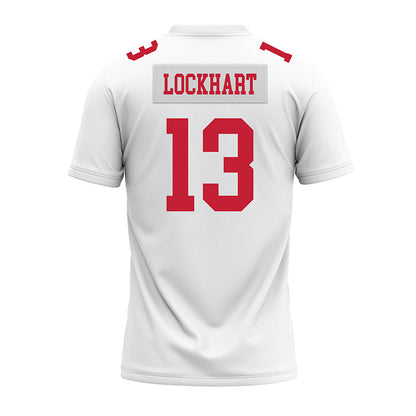 Ohio State - NCAA Football : Miles Lockhart - White Premium Football Jersey