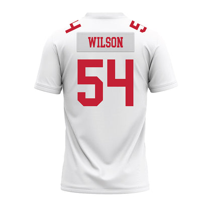 Ohio State - NCAA Football : Toby Wilson - White Premium Football Jersey