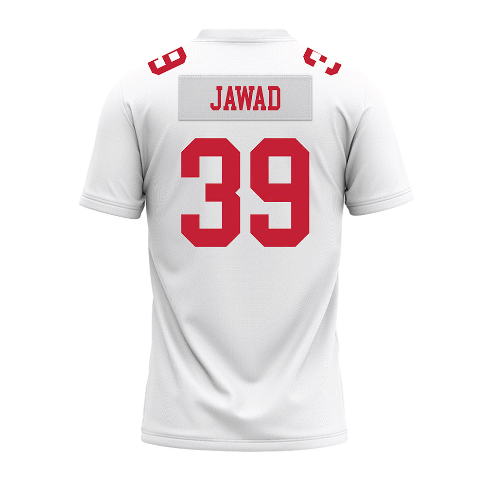 Ohio State - NCAA Football : Hadi Jawad - White Premium Football Jersey