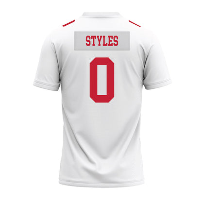 Ohio State - NCAA Football : Sonny Styles - White Premium Football Jersey-1