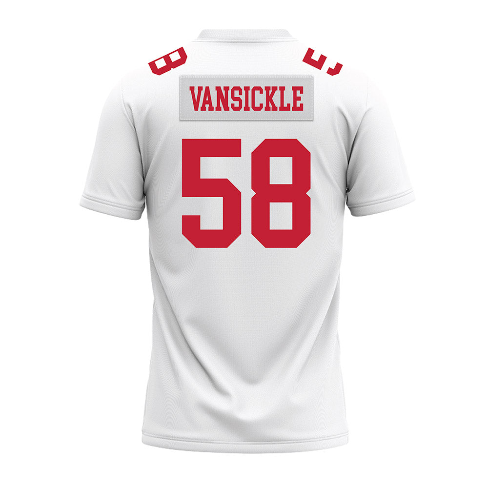 Ohio State - NCAA Football : Gabe VanSickle - White Premium Football Jersey