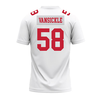 Ohio State - NCAA Football : Gabe VanSickle - White Premium Football Jersey