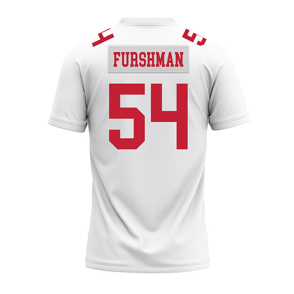 Ohio State - NCAA Football : Dylan Furshman - White Premium Football Jersey-1