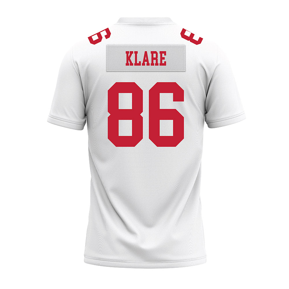 Ohio State - NCAA Football : Max Klare - White Premium Football Jersey-1