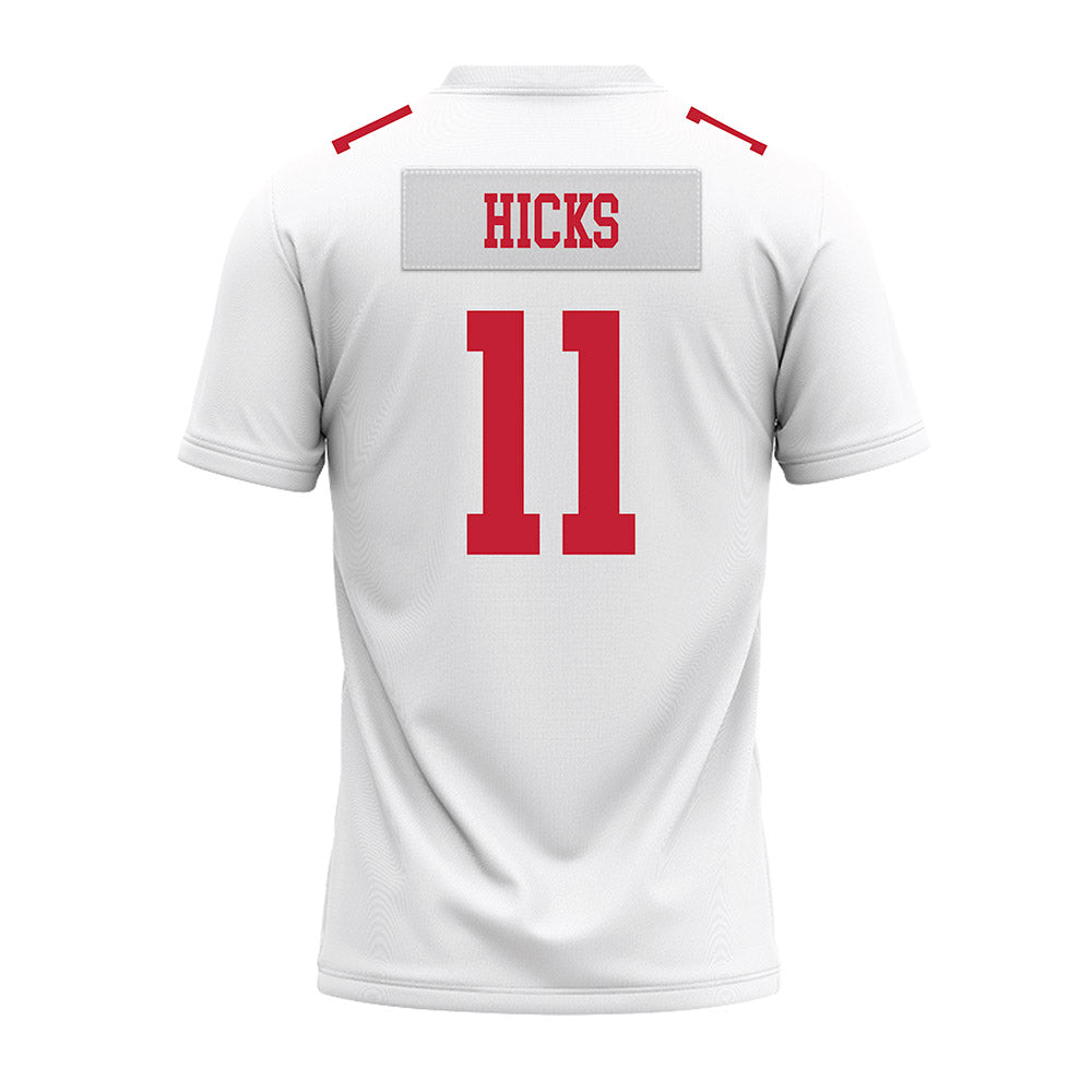 Ohio State - NCAA Football : CJ Hicks - White Premium Football Jersey
