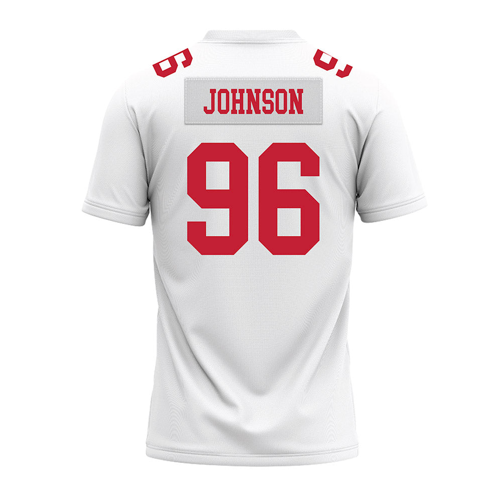 Ohio State - NCAA Football : Collin Johnson - White Premium Football Jersey