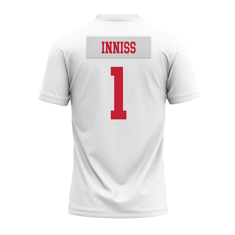 Ohio State - NCAA Football : Brandon Inniss - White Premium Football Jersey-1