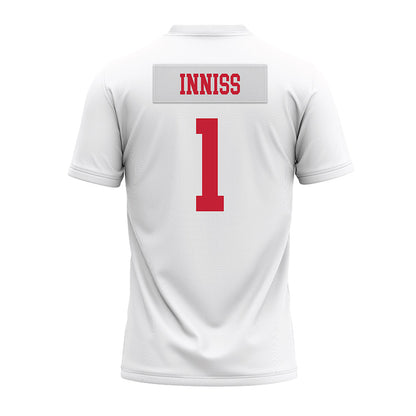 Ohio State - NCAA Football : Brandon Inniss - White Premium Football Jersey-1