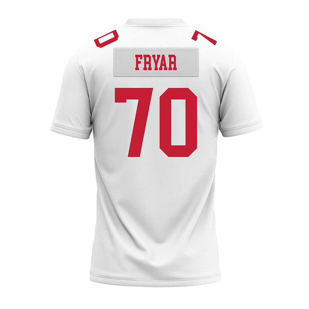 Ohio State - NCAA Football : Josh Fryar - White Premium Football Jersey