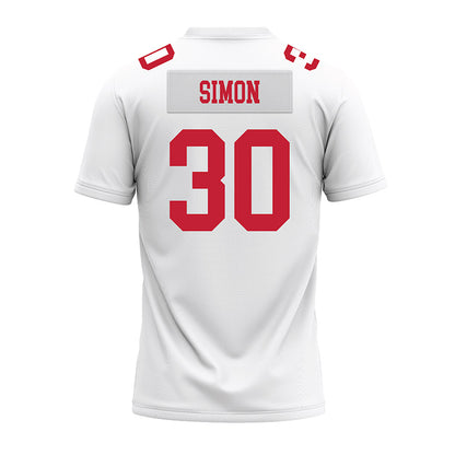 Ohio State - NCAA Football : Cody Simon - White Premium Football Jersey