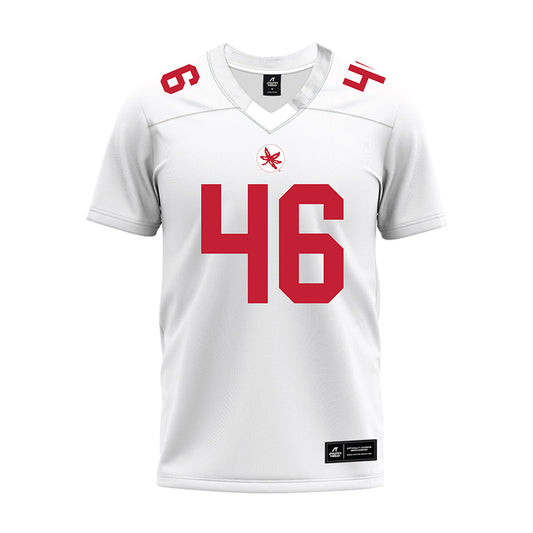 Ohio State - NCAA Football : Ryan Rudzinski - White Premium Football Jersey