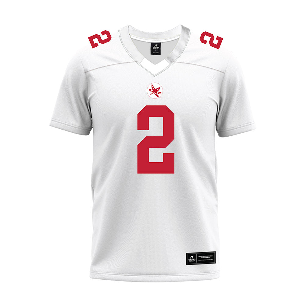 Ohio State - NCAA Football : Caleb Downs - Premium Football Jersey