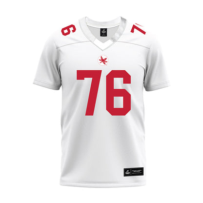 Ohio State - NCAA Football : Jake Cook - White Premium Football Jersey-0