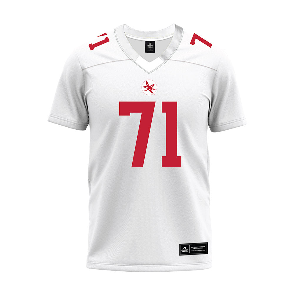 Ohio State - NCAA Football : Jayvon McFadden - White Premium Football Jersey-0