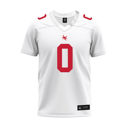 Ohio State - NCAA Football : Sonny Styles - White Premium Football Jersey-0