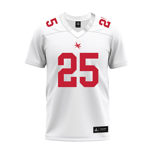 Ohio State - NCAA Football : Bo Jackson - White Premium Football Jersey-0