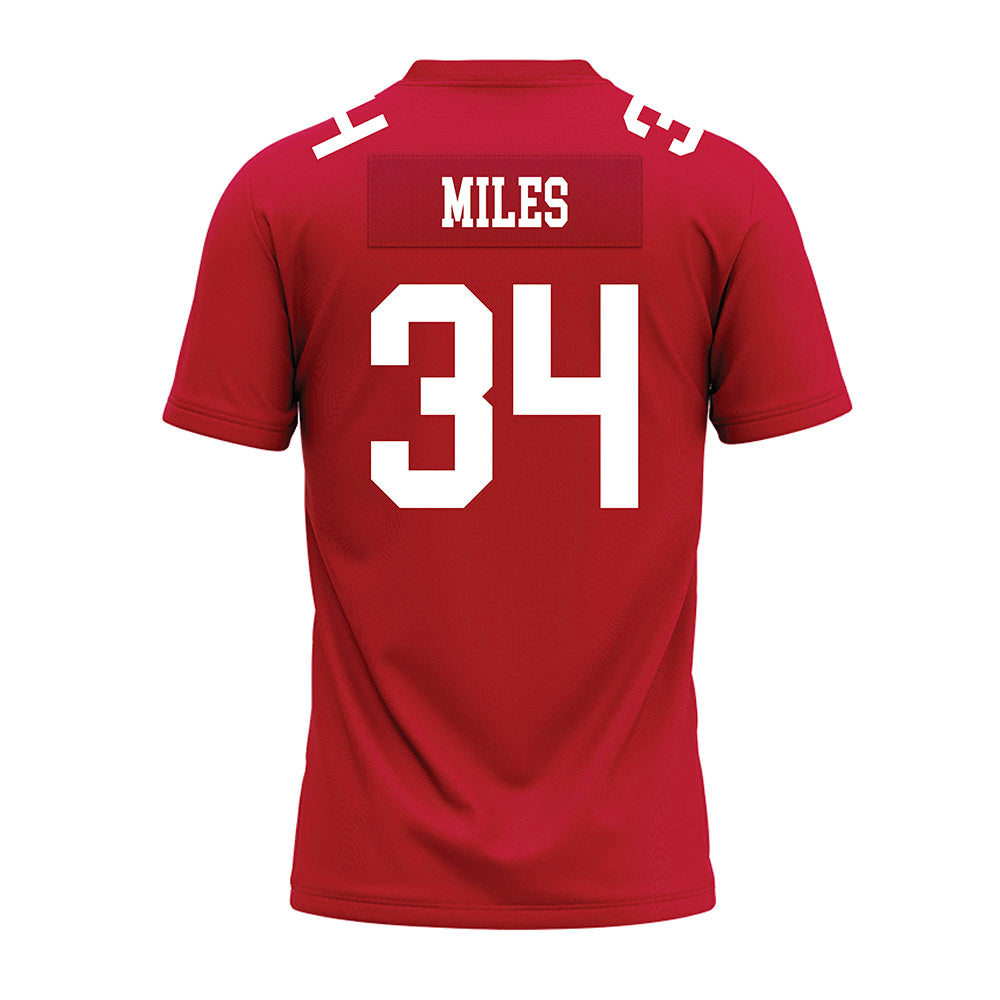 Ohio State - NCAA Football : Bukari Miles - Premium Football Jersey-1