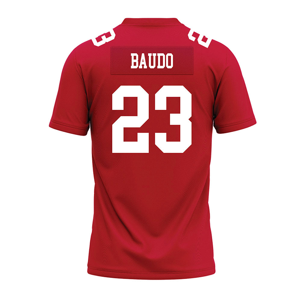 Ohio State - NCAA Football : Nolan Baudo - Premium Football Jersey