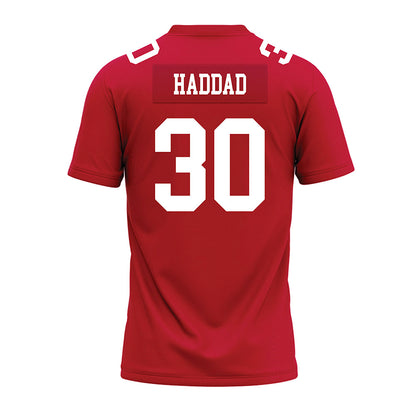 Ohio State - NCAA Football : Cody Haddad - Premium Football Jersey-1