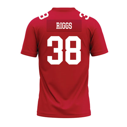 Ohio State - NCAA Football : Eli Riggs - Premium Football Jersey