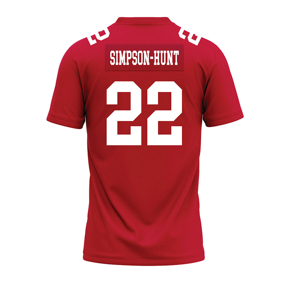 Ohio State - NCAA Football : Calvin Simpson-Hunt - Premium Football Jersey