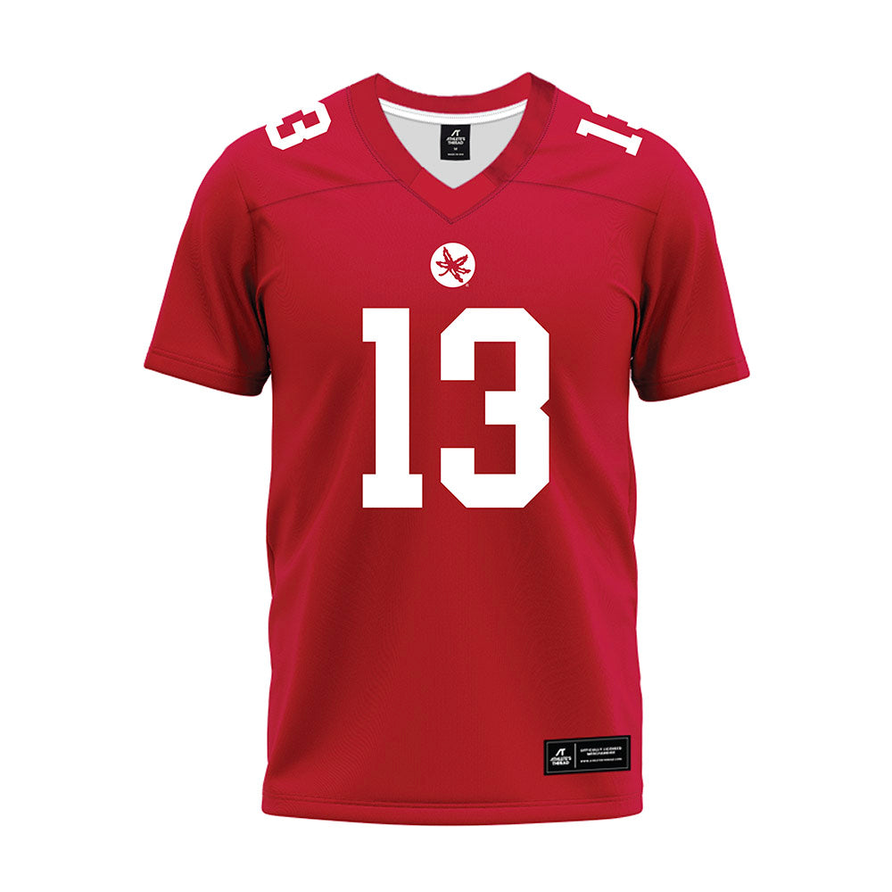 Ohio State - NCAA Football : Miles Lockhart - Premium Football Jersey