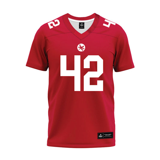 Ohio State - NCAA Football : Joe McGuire - Premium Football Jersey-0