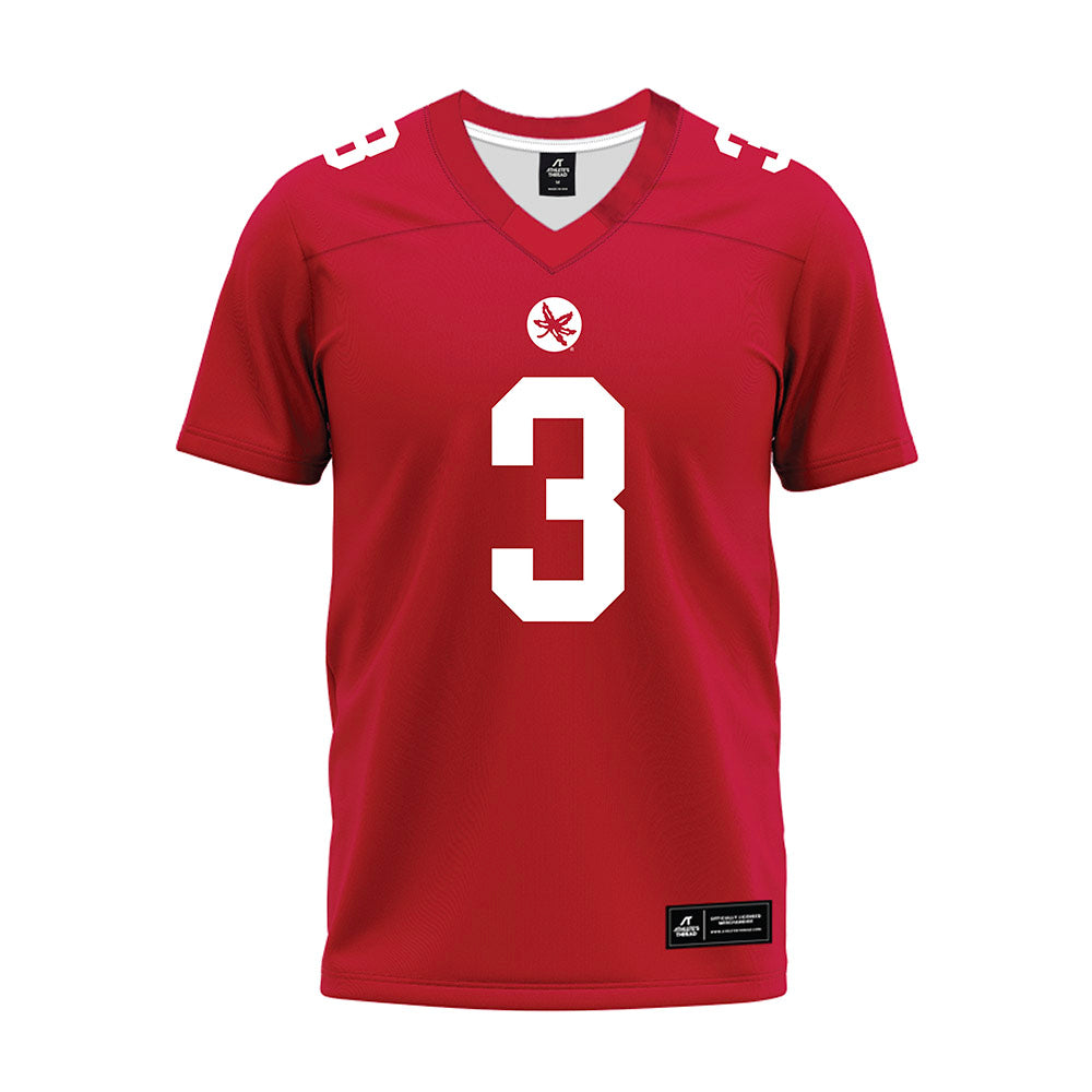 Ohio State - NCAA Football : Lorenzo Styles Jr - Premium Football Jersey-0