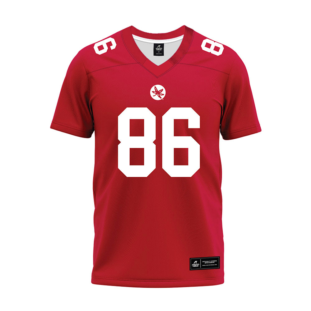 Ohio State - NCAA Football : Max Klare - Premium Football Jersey-0