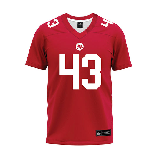 Ohio State - NCAA Football : John Ferlmann - Premium Football Jersey