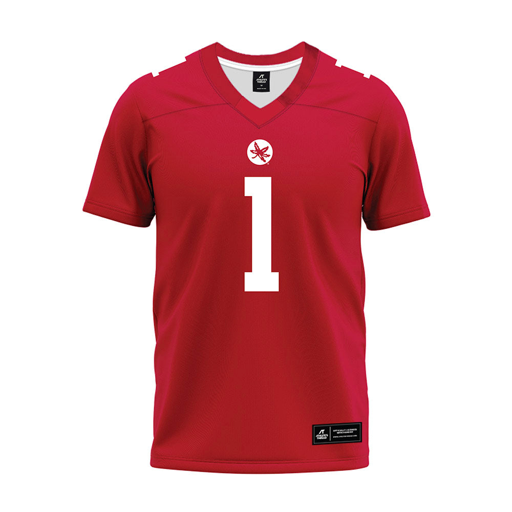 Ohio State - NCAA Football : Quinshon Judkins - Premium Football Jersey